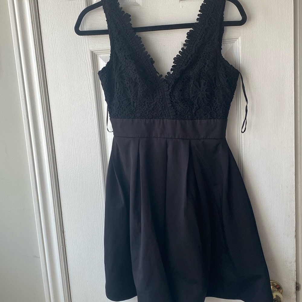 Little black dress formal graduation spring